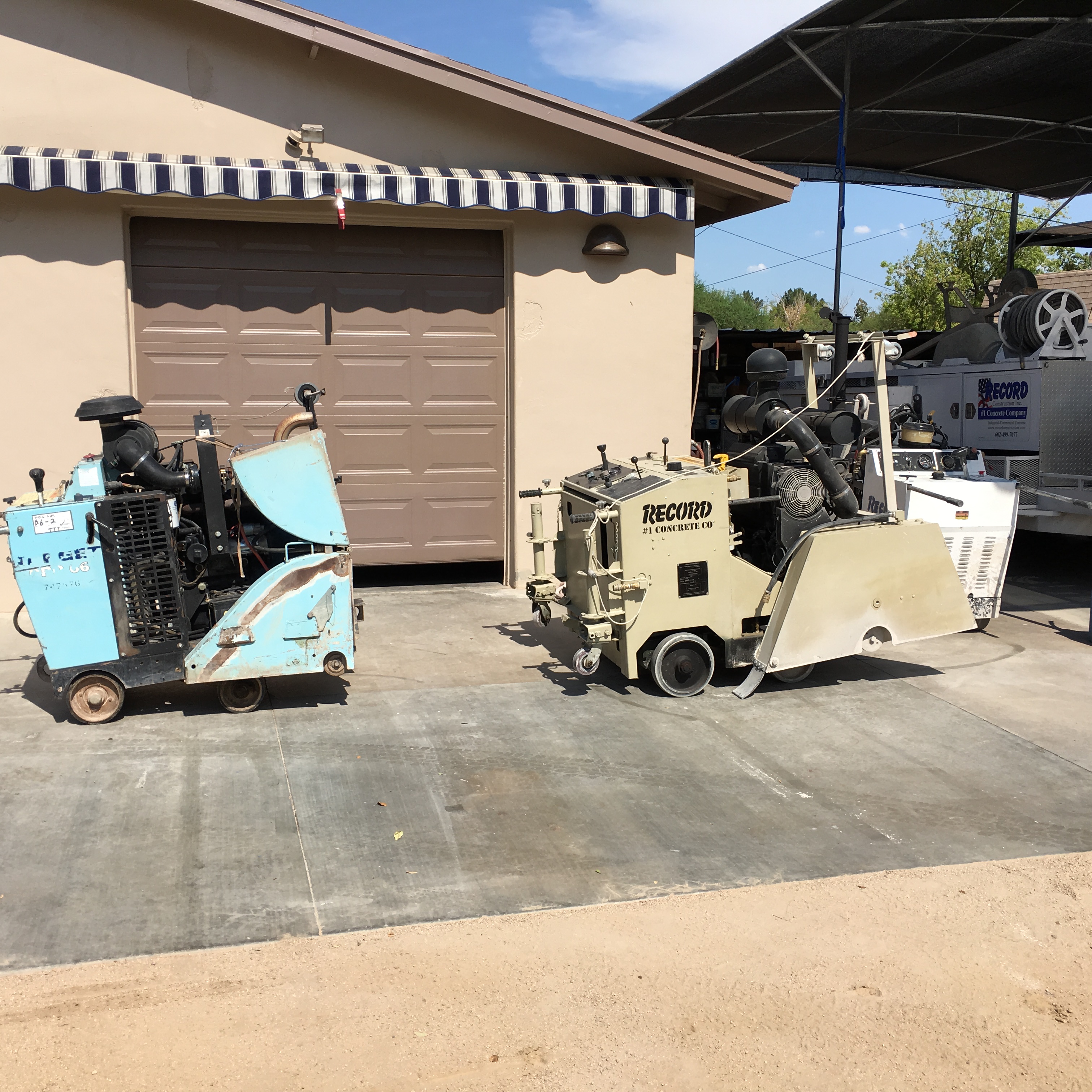 Evolution of concrete cutting saws